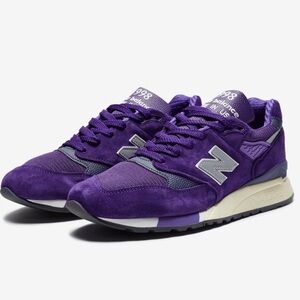 U998TE New Balance 998 Plum Purple Teddy Santis Shoes Men’s 8 Women’s 9.5 US